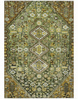 Addison Rugs Saelain Olive Washable Indoor-Outdoor Rug