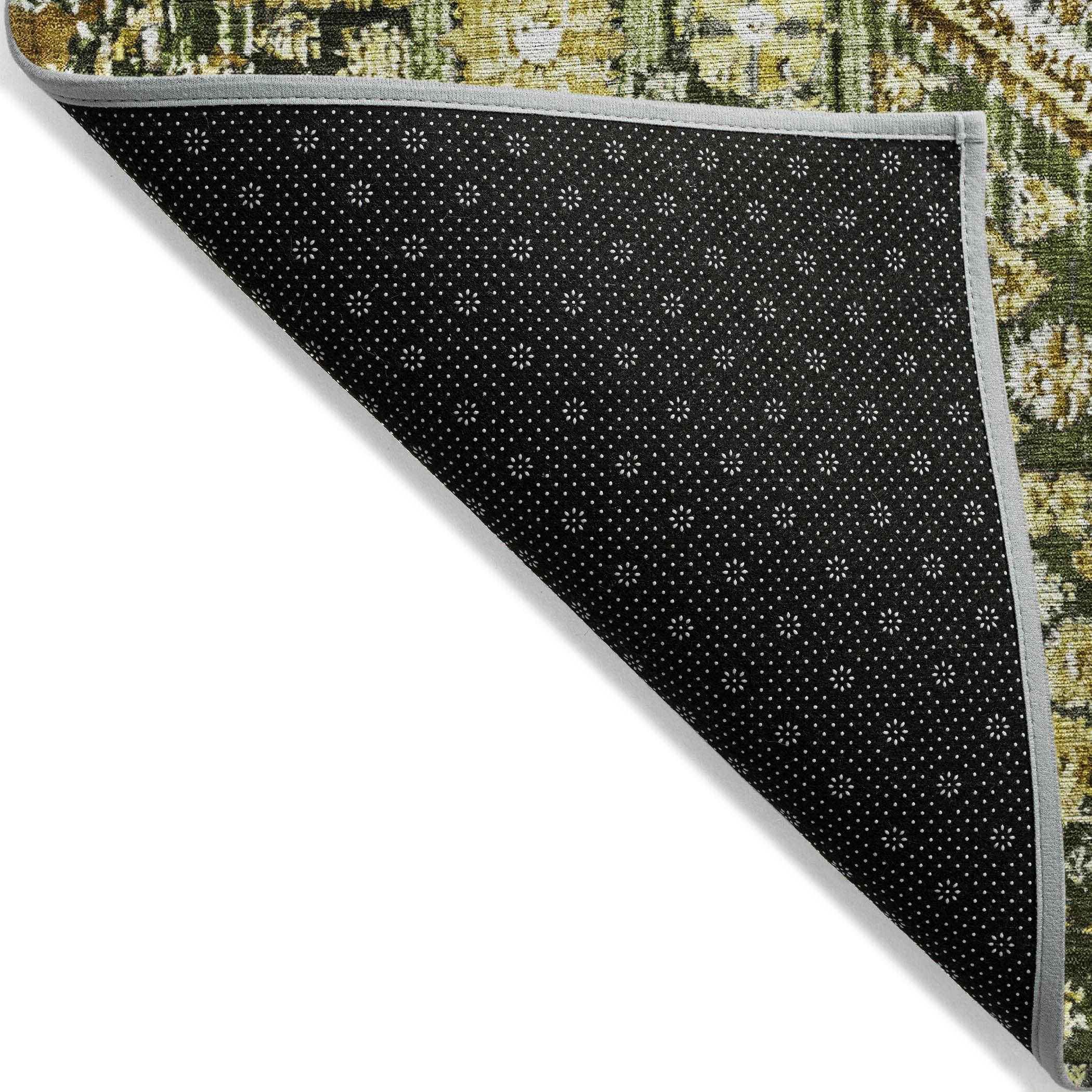 Addison Rugs Saelain Olive Washable Indoor-Outdoor Rug