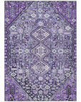 Addison Rugs Saelain Purple Washable Indoor-Outdoor Rug