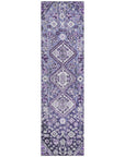 Addison Rugs Saelain Purple Washable Indoor-Outdoor Rug