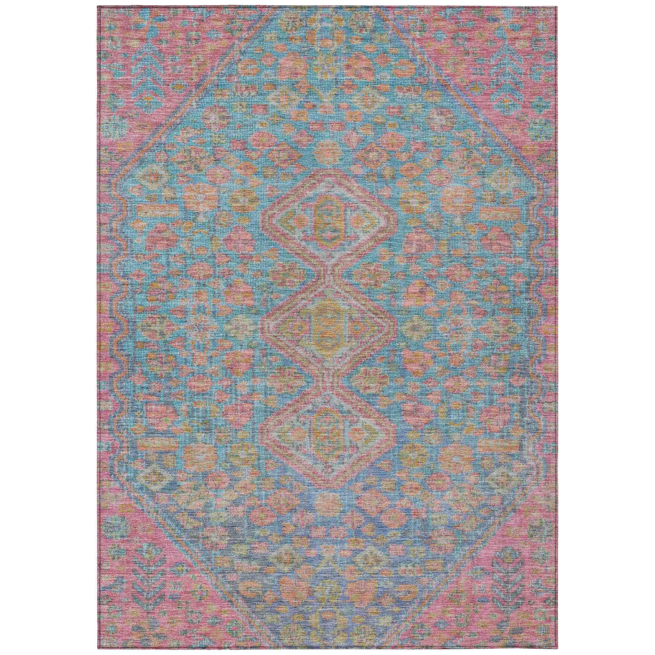 Addison Rugs Saelain Sky Washable Indoor-Outdoor Rug