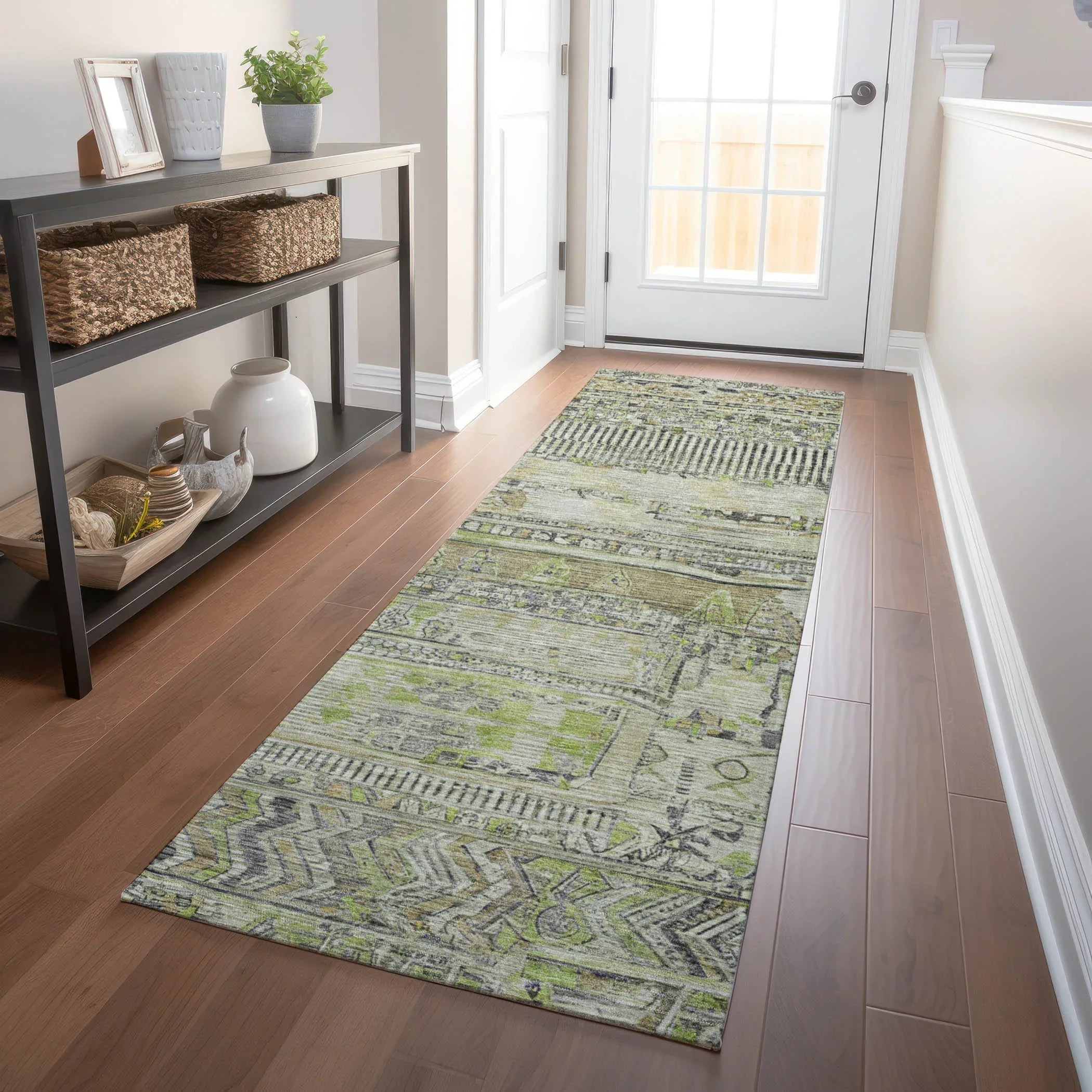 Addison Rugs Saelanor Beige Washable Indoor-Outdoor Rug