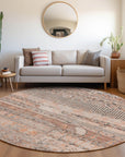 Addison Rugs Saelanor Orange Washable Indoor-Outdoor Rug