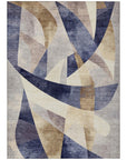 Addison Rugs Saelara Blue Washable Indoor-Outdoor Rug