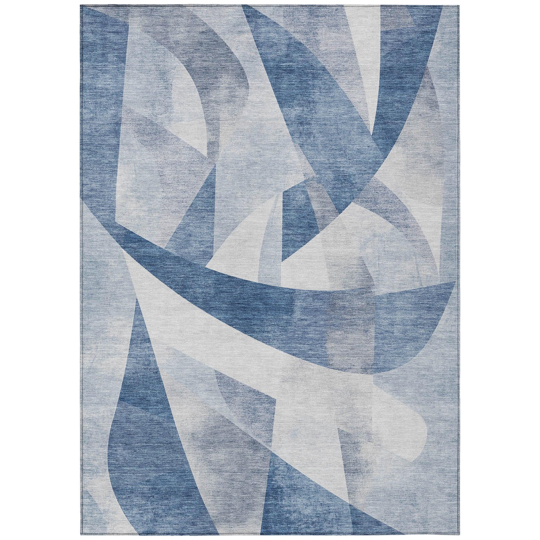 Addison Rugs Saelara Denim Washable Indoor-Outdoor Rug