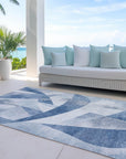 Addison Rugs Saelara Denim Washable Indoor-Outdoor Rug