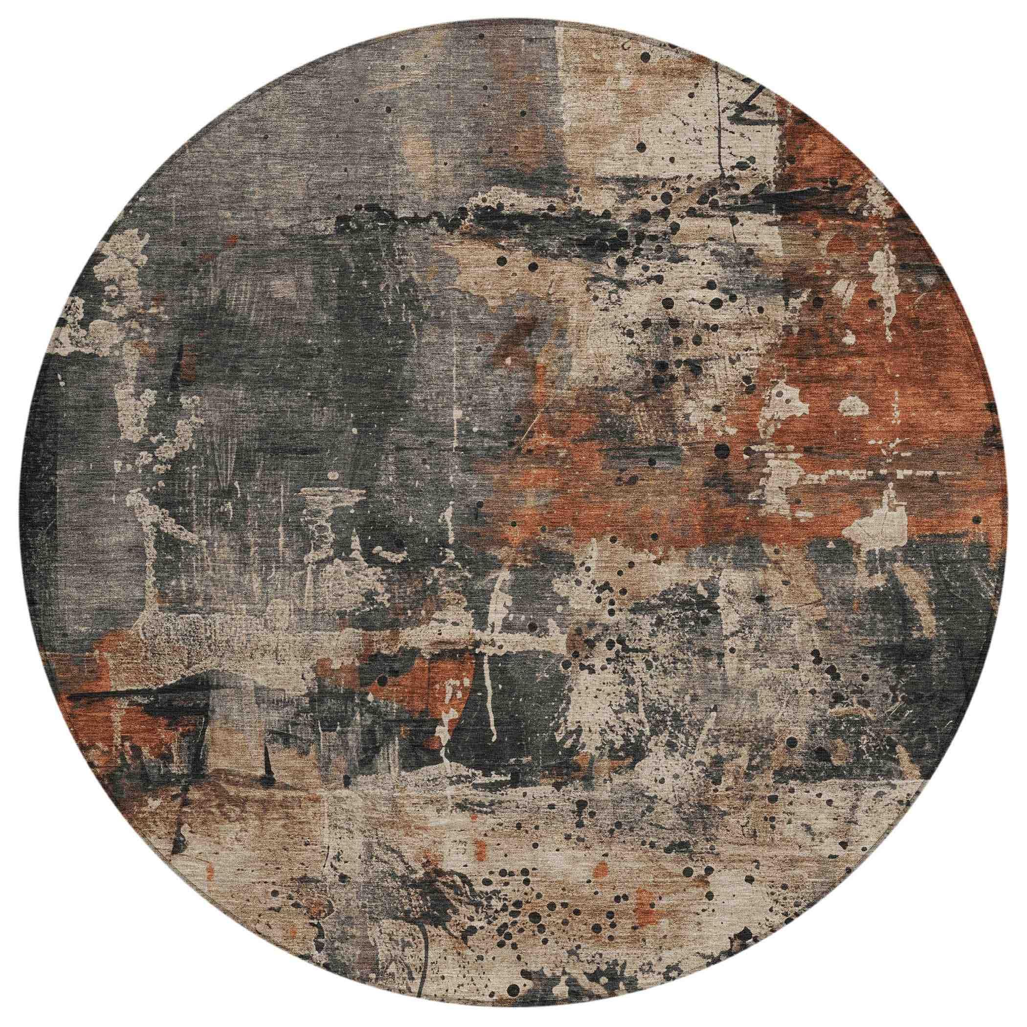 Addison Rugs Saelien Brown Washable Indoor-Outdoor Rug