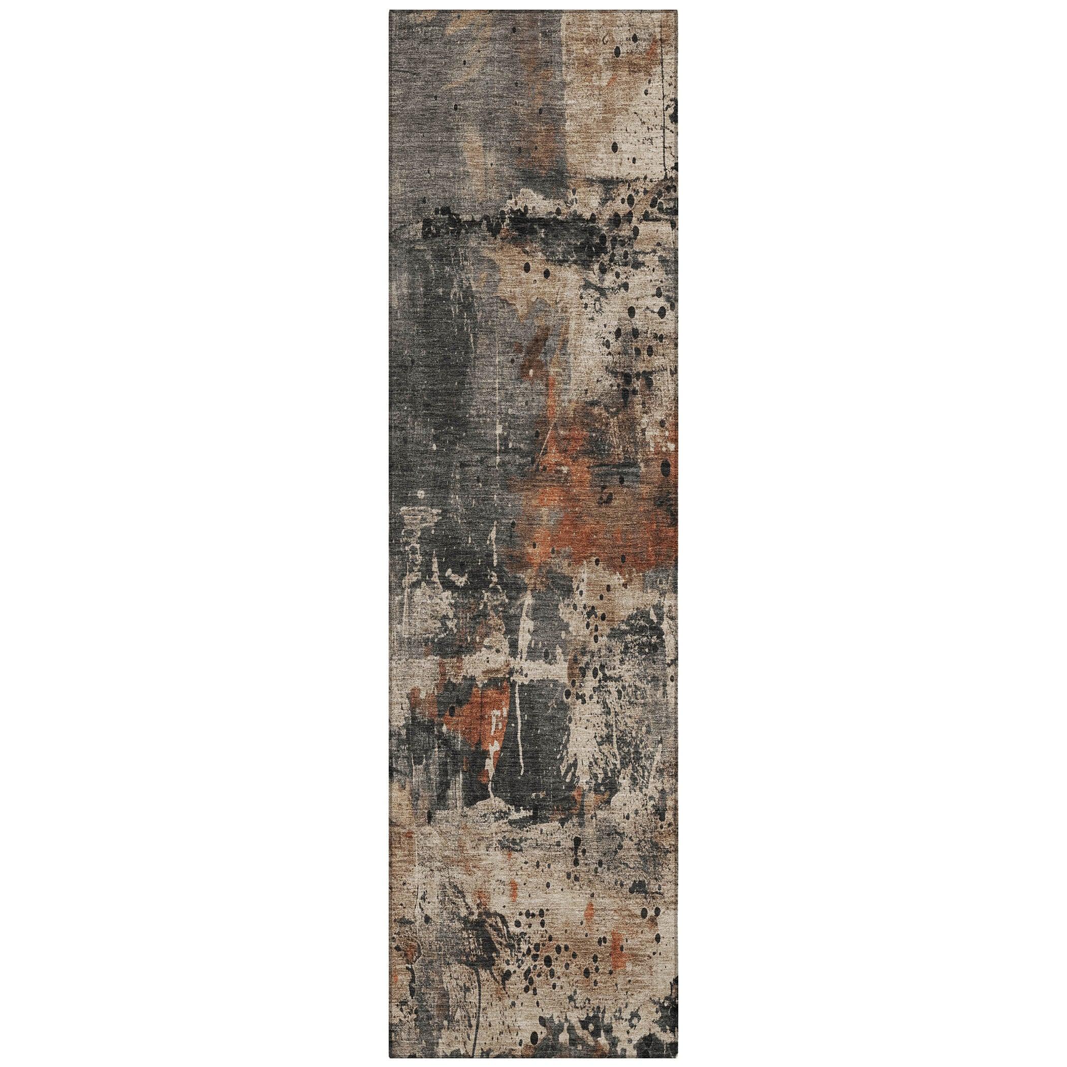 Addison Rugs Saelien Brown Washable Indoor-Outdoor Rug