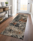 Addison Rugs Saelien Brown Washable Indoor-Outdoor Rug