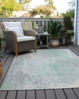 Addison Rugs Saelion Green Washable Indoor-Outdoor Rug
