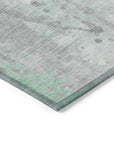Addison Rugs Saelion Green Washable Indoor-Outdoor Rug