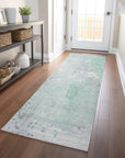 Addison Rugs Saelion Green Washable Indoor-Outdoor Rug