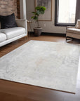 Addison Rugs Saelion Ivory Washable Indoor-Outdoor Rug