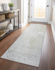 Addison Rugs Saelion Ivory Washable Indoor-Outdoor Rug