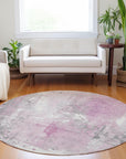Addison Rugs Saelion Pink Washable Indoor-Outdoor Rug