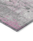 Addison Rugs Saelion Pink Washable Indoor-Outdoor Rug