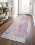 Addison Rugs Saelion Pink Washable Indoor-Outdoor Rug