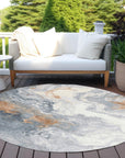 Addison Rugs Saelira Gray Washable Indoor-Outdoor Rug
