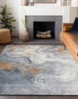 Addison Rugs Saelira Gray Washable Indoor-Outdoor Rug
