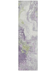 Addison Rugs Saelira Purple Washable Indoor-Outdoor Rug