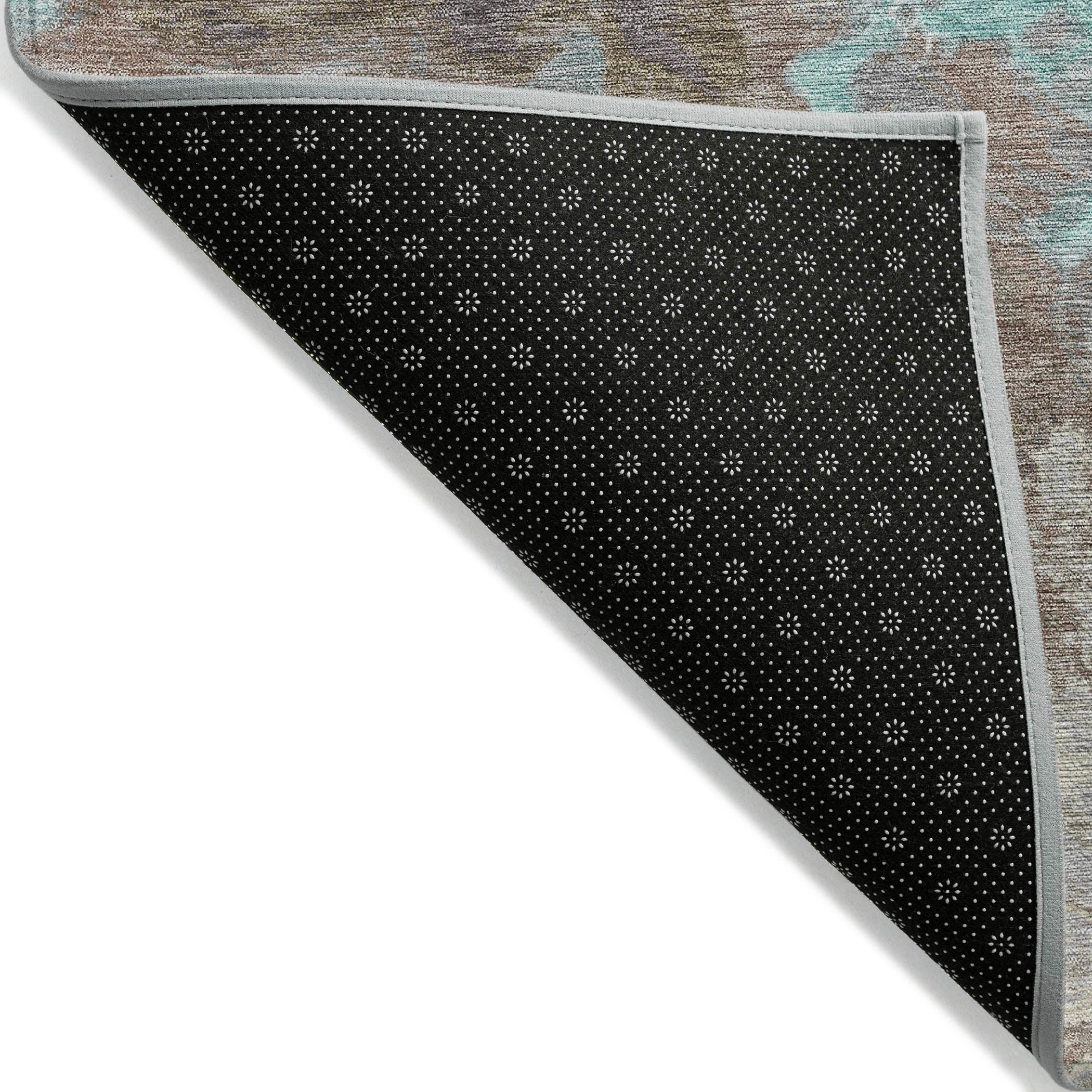 Addison Rugs Saelira Teal Washable Indoor-Outdoor Rug