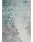 Addison Rugs Saelius Blue Washable Indoor-Outdoor Rug