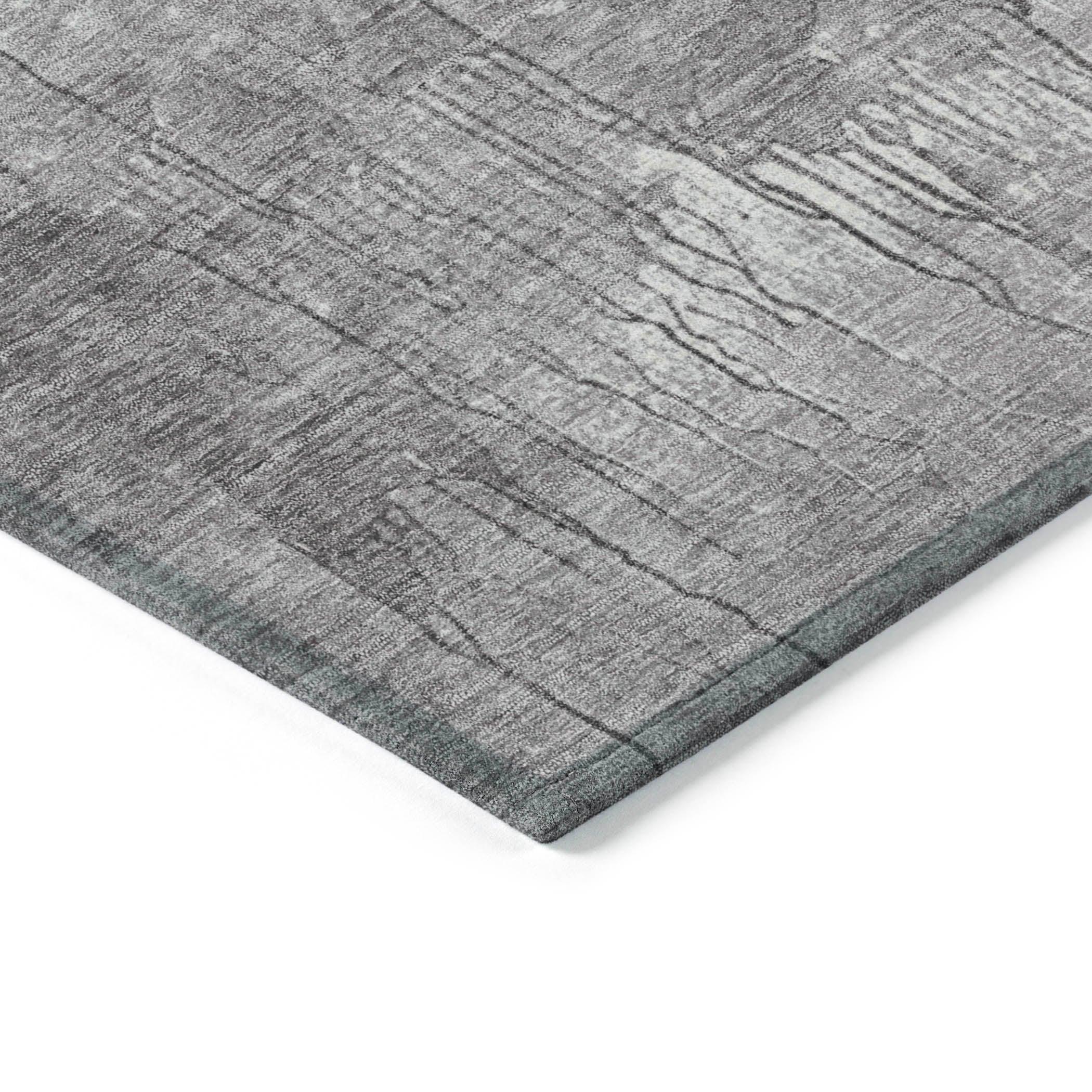 Addison Rugs Saelius Blue Washable Indoor-Outdoor Rug