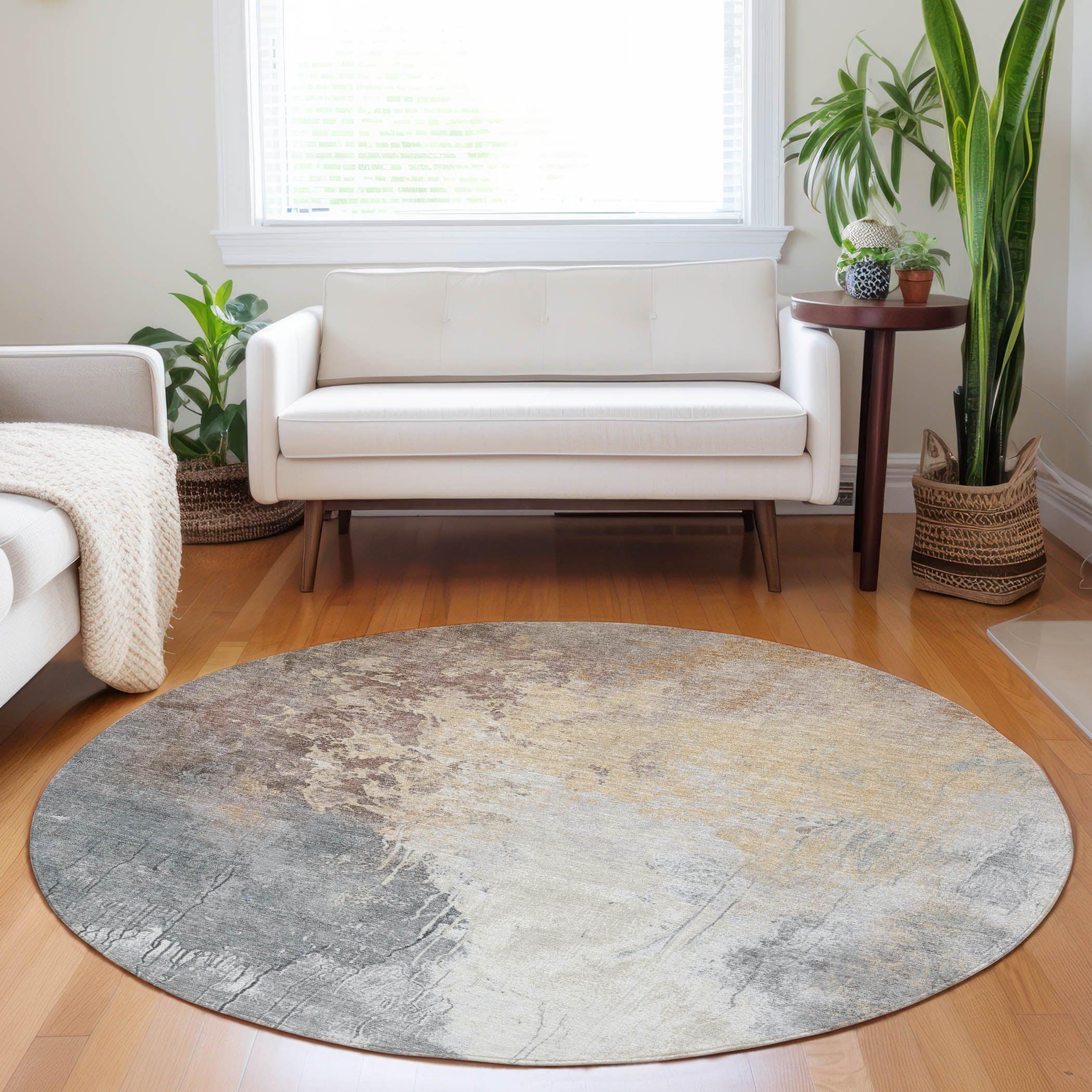 Addison Rugs Saelius Coral Washable Indoor-Outdoor Rug