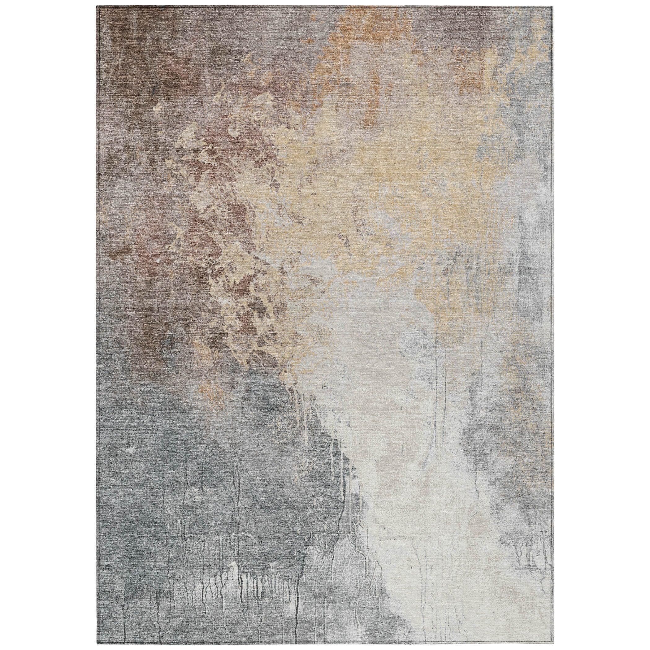 Addison Rugs Saelius Coral Washable Indoor-Outdoor Rug