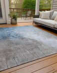 Addison Rugs Saelius Denim Washable Indoor-Outdoor Rug