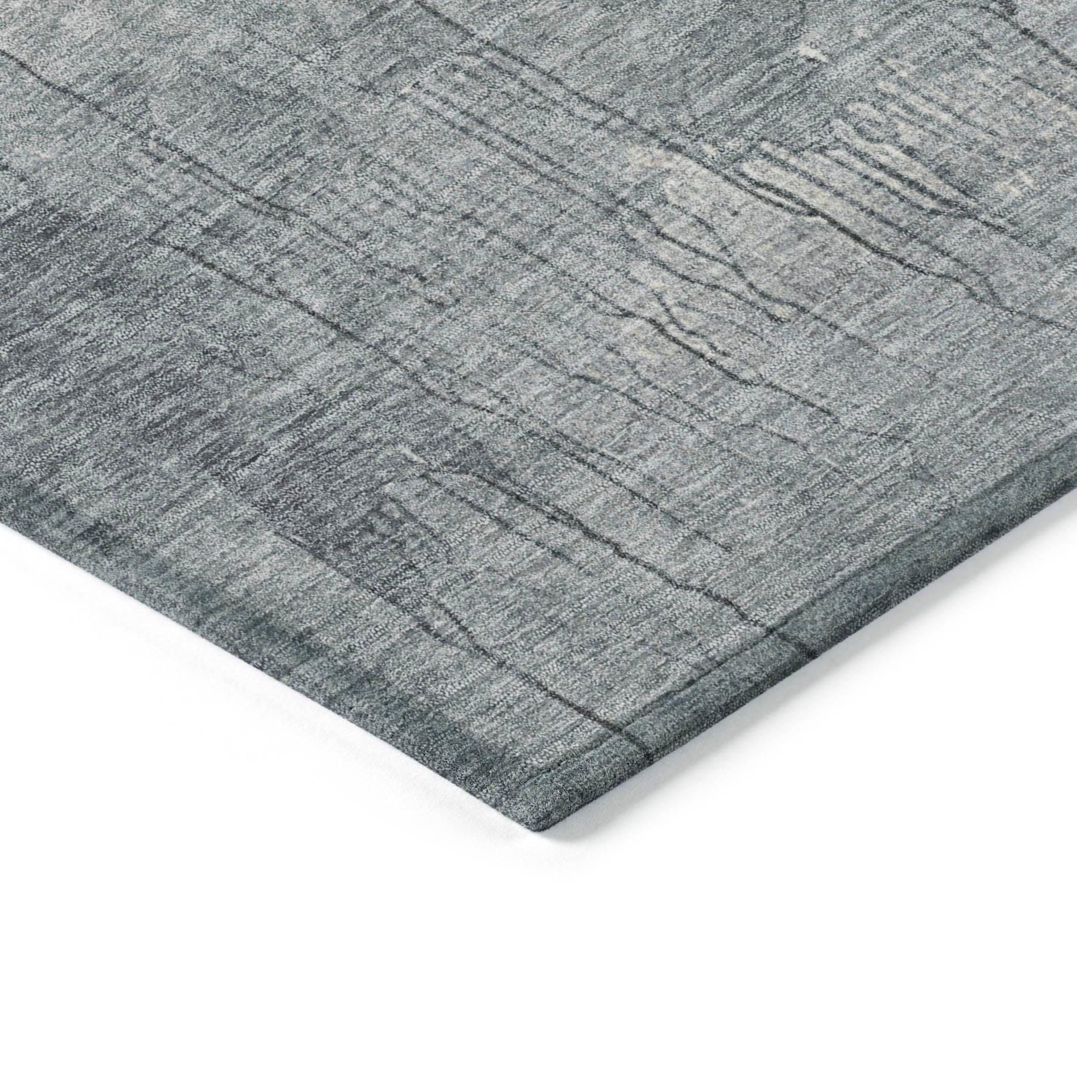Addison Rugs Saelius Orange Washable Indoor-Outdoor Rug