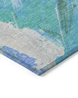 Addison Rugs Saelon Blue Washable Indoor-Outdoor Rug