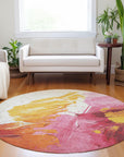 Addison Rugs Saelon Blush Washable Indoor-Outdoor Rug