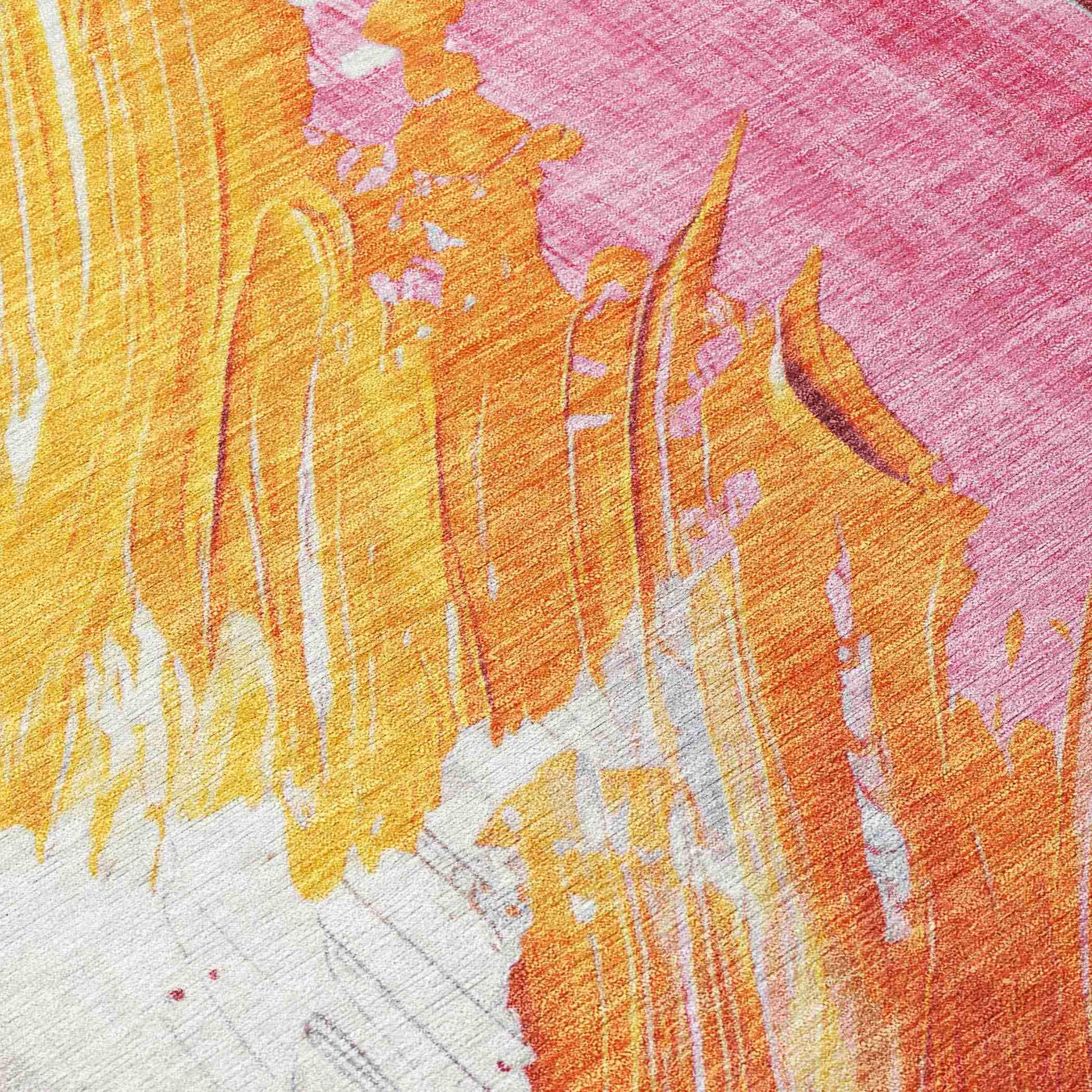 Addison Rugs Saelon Blush Washable Indoor-Outdoor Rug