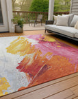Addison Rugs Saelon Blush Washable Indoor-Outdoor Rug
