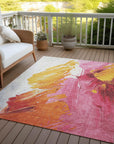 Addison Rugs Saelon Blush Washable Indoor-Outdoor Rug