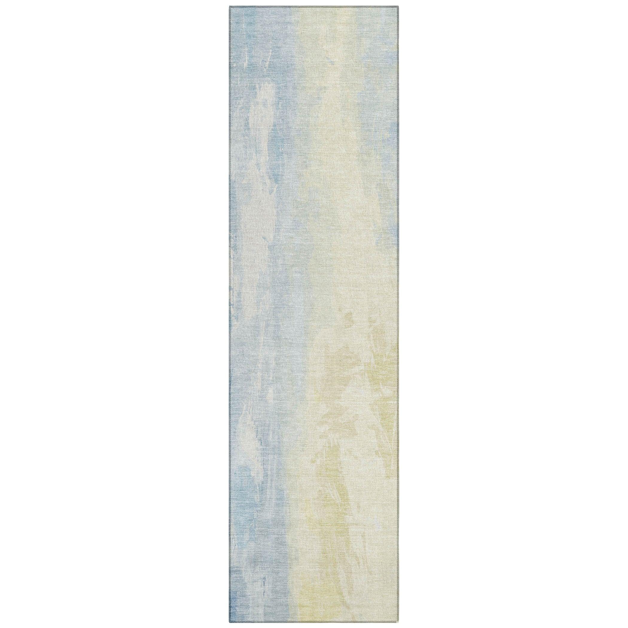 Addison Rugs Saelor Blue Washable Indoor-Outdoor Rug