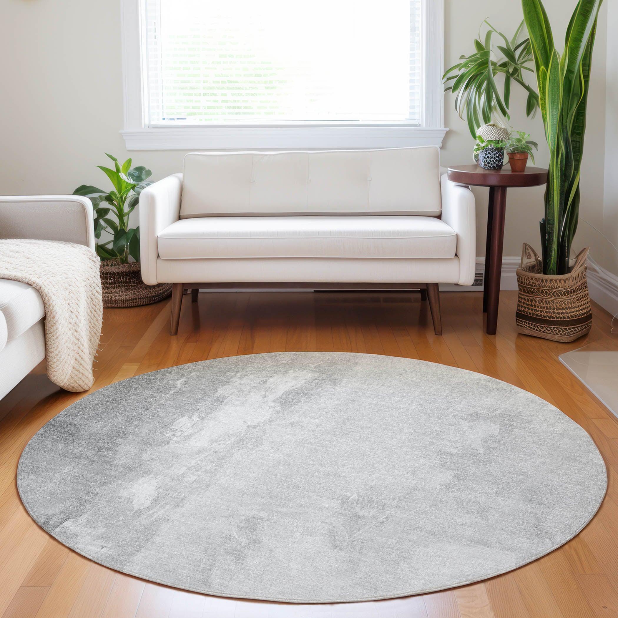 Addison Rugs Saelor Gray Washable Indoor-Outdoor Rug