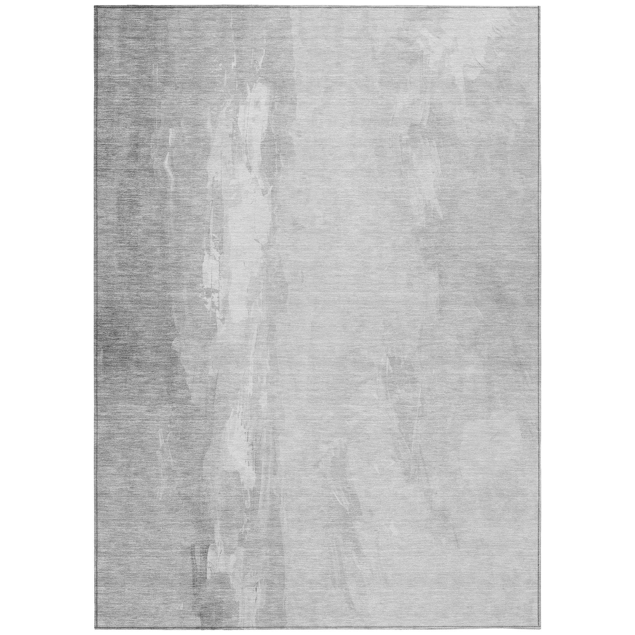Addison Rugs Saelor Gray Washable Indoor-Outdoor Rug