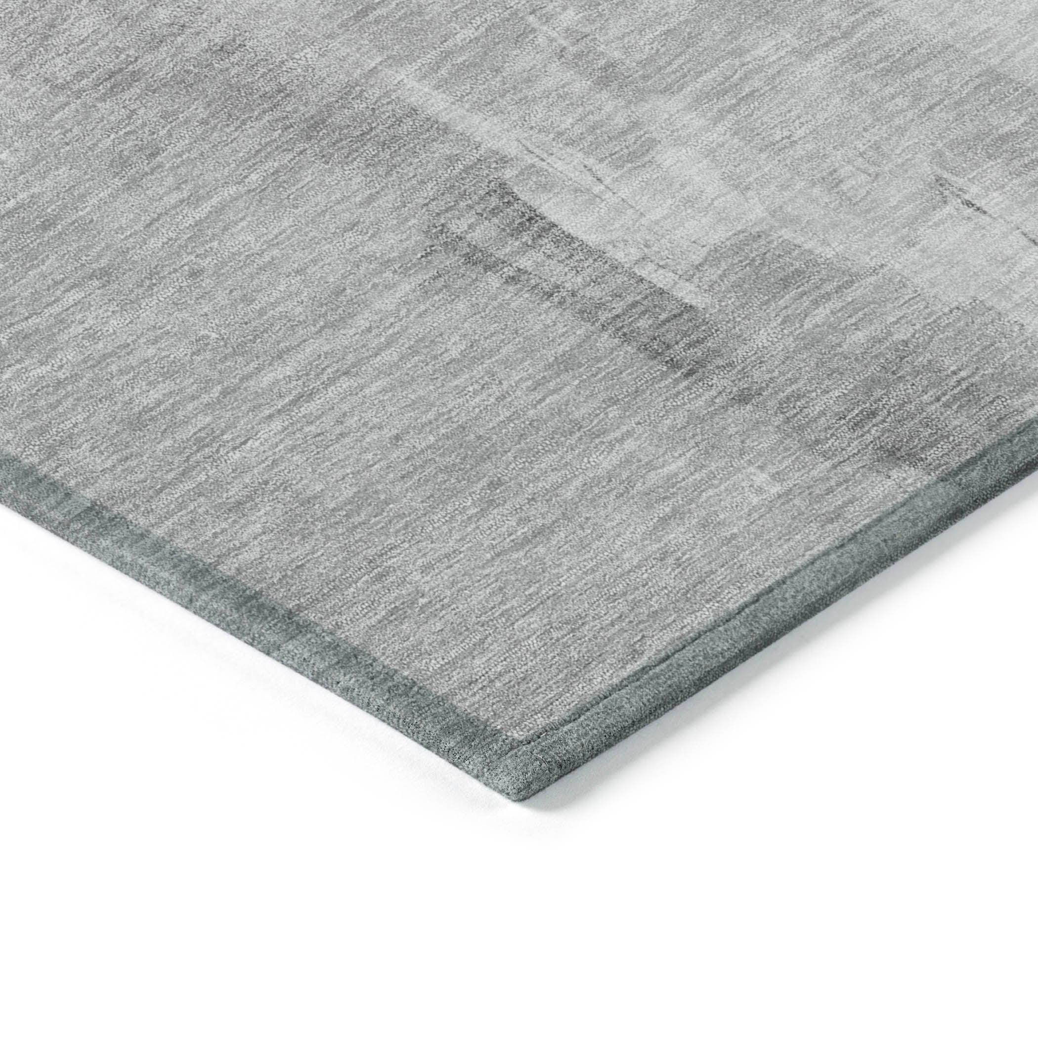 Addison Rugs Saelor Gray Washable Indoor-Outdoor Rug