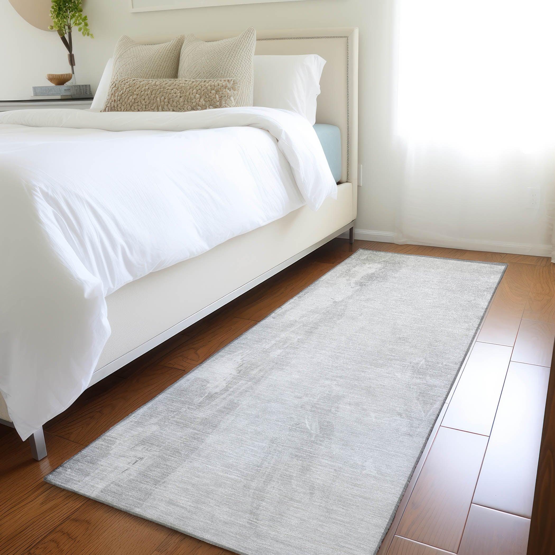 Addison Rugs Saelor Gray Washable Indoor-Outdoor Rug