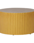 Scallop Zanzibar Coffee Table - Gold Outdoor Coffee Table