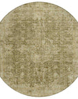 LOOMLAN Rugs Scarlune Brown Washable Indoor-Outdoor Rug