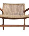 Porto Wood Framed Patio Occasional Chair