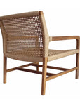 Porto Wood Framed Patio Occasional Chair