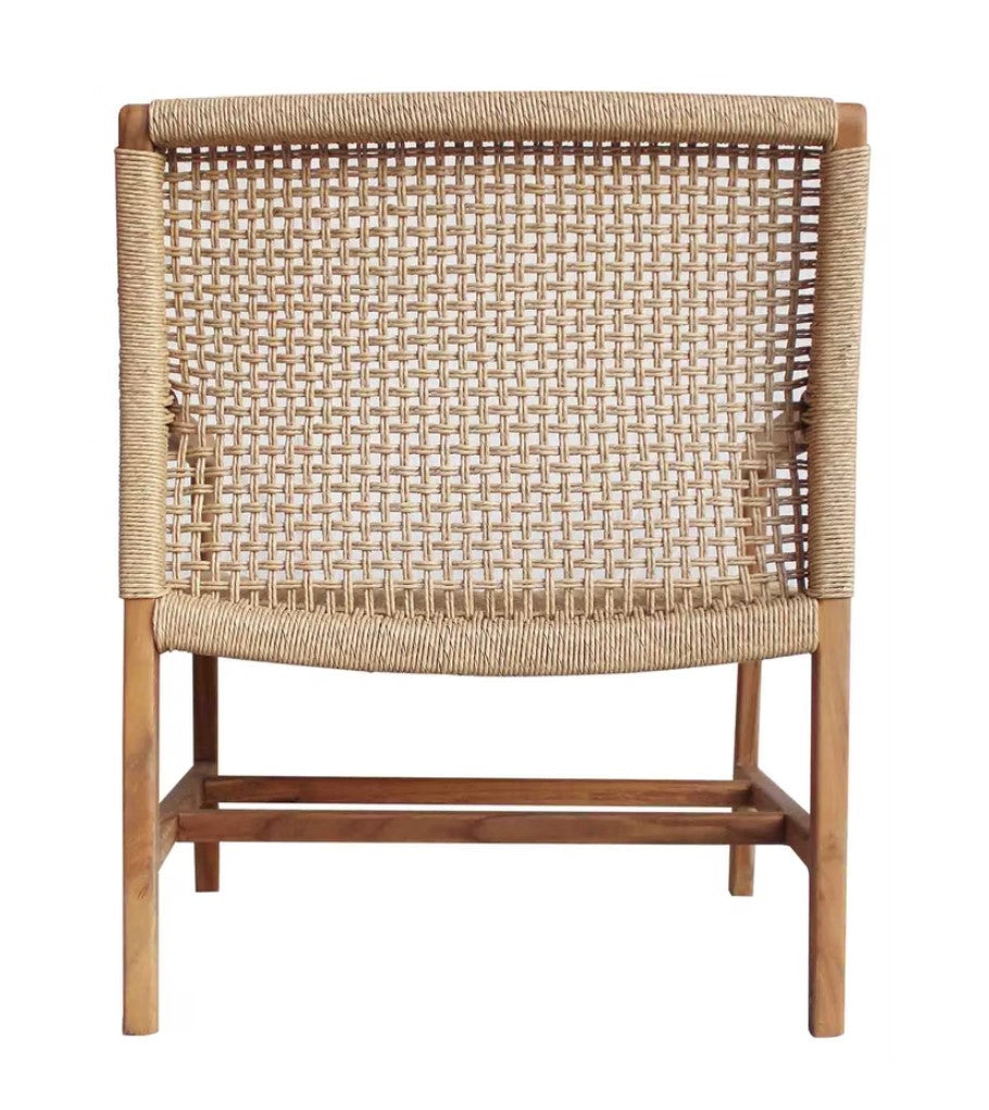 Artesia Porto Wood Framed Patio Occasional Chair