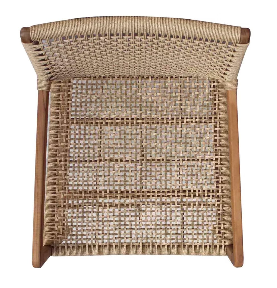Artesia Porto Wood Framed Patio Occasional Chair