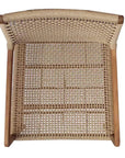 Porto Wood Framed Patio Occasional Chair