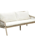 Malibu Wood Framed Patio Sofa - Luxury Outdoor Living
