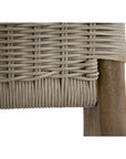 Sunset West Sedona Modern Teak Outdoor Lounge Chaise